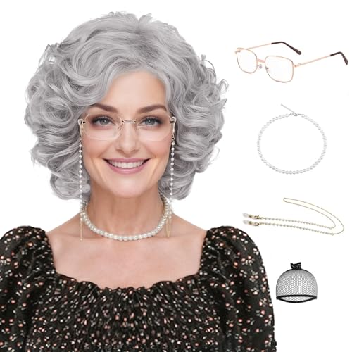 Yargel Hair Granny Wig Set product image