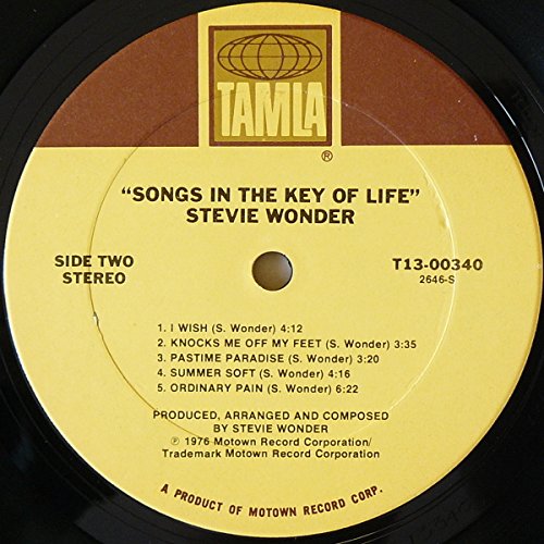 Amazon.co.jp: Stevie Wonder: Songs In The Key Of Life (180g) Vinyl