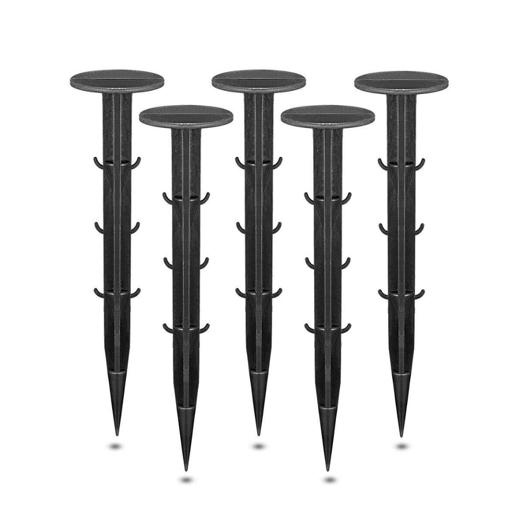 garden mile® Heavy Duty diserbo Tessuto pacciame Membrana a Terra, Giardino vialetti, Giardini e picchetti di Fissaggio. Disponibile in Diverse Lunghezze e larghezze