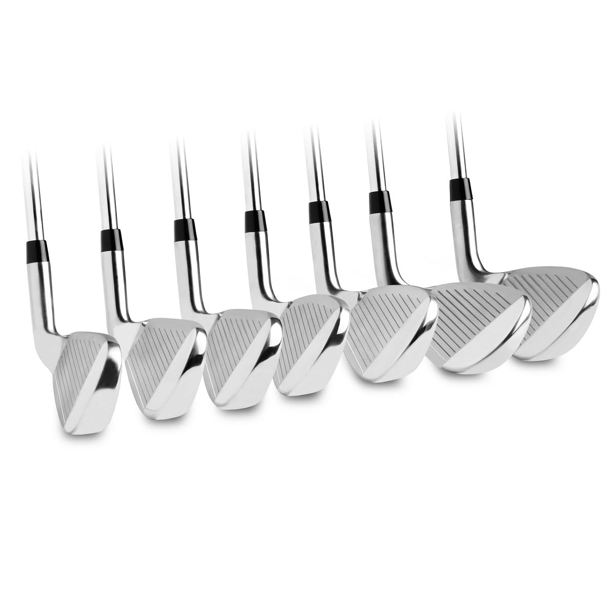 Acer XV Golf Irons Set for Men, Left Handed, Senior Flex, Graphite-Shafted 7-Piece Set (#5-9, PW, SW)