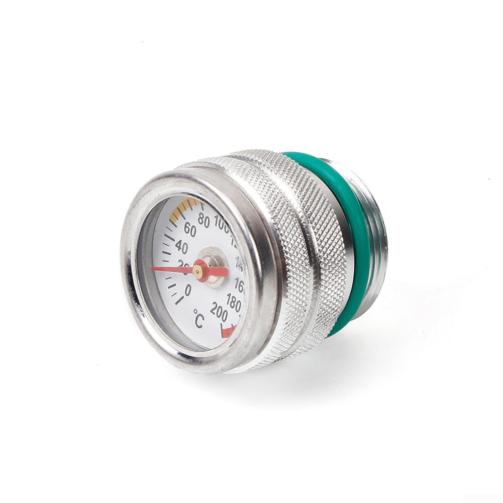 Indicatore di temperatura dell'olio motore M30 x 1,5 per moto W650 W400 W800 1987-1998 650 temperatura moto (nero)