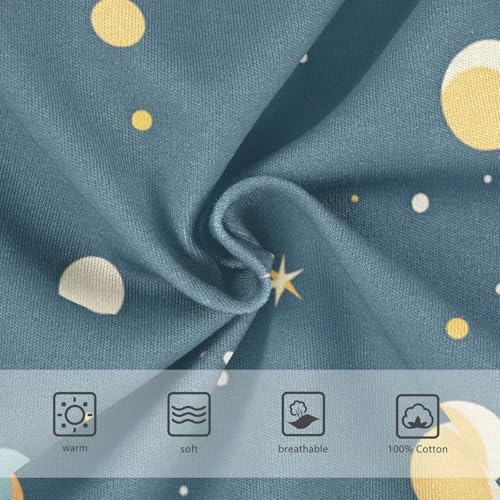 KLL Blue Gold Pois Polka Dots Toddler Boy Pure Cotton Underwear Briefs Breathable Children Panties3