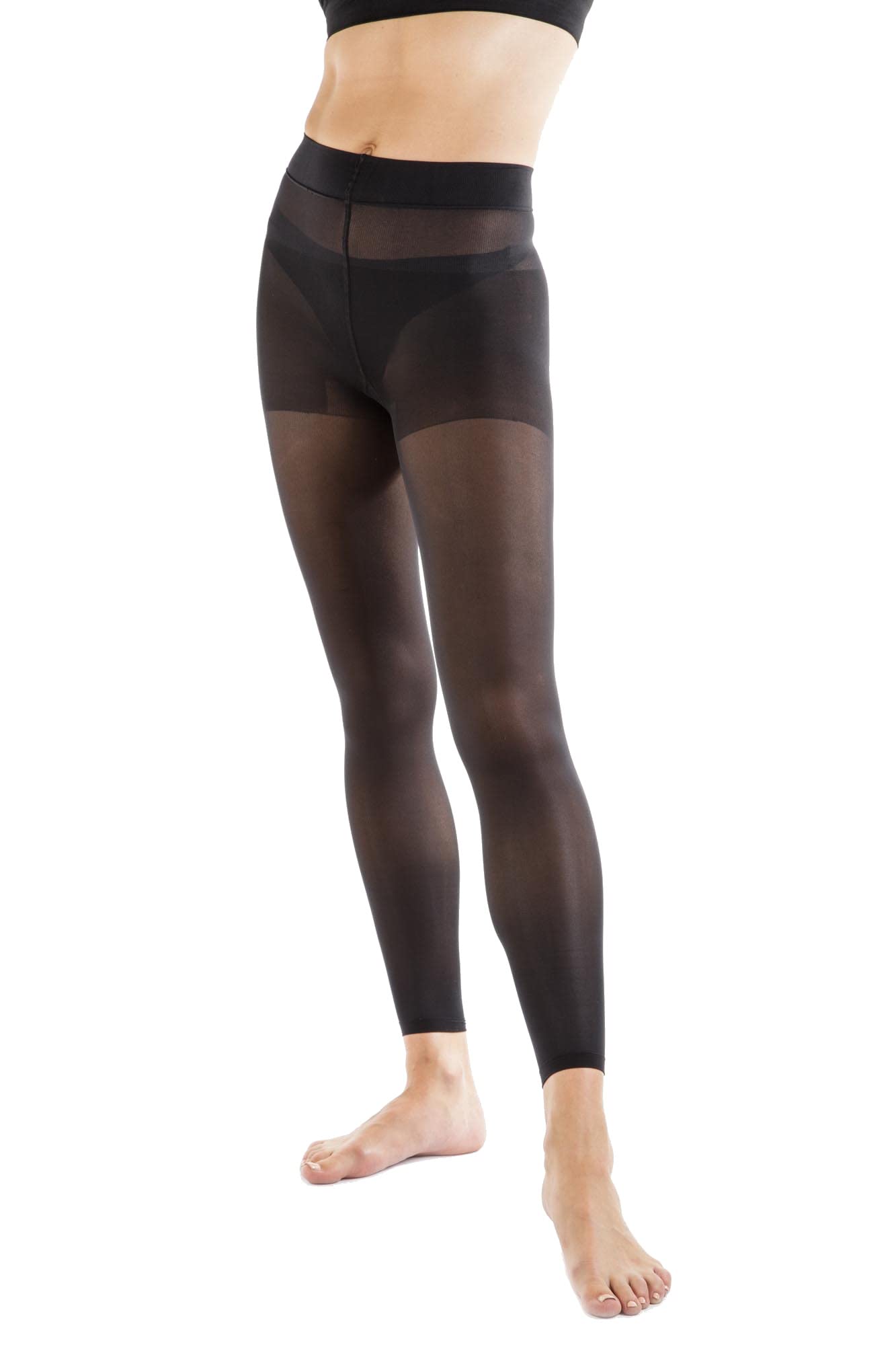 Relaxsan Microfibra 780ML Leggings Compressione Graduata 12-17 mmHg 70 Den Collant Senza Piede