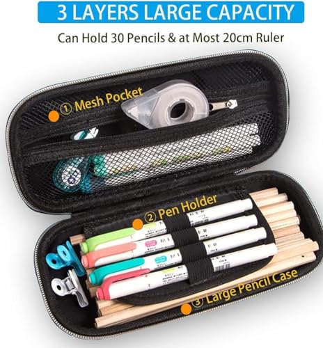 Image of M2K HUB 3D Cover Eva Space Astronaut Theme Pencil Case Large Capacity Pencil Pouch Bag for Kids,Compass School Pouch Premium Stylish Pen Holder (Pencil Pouch)