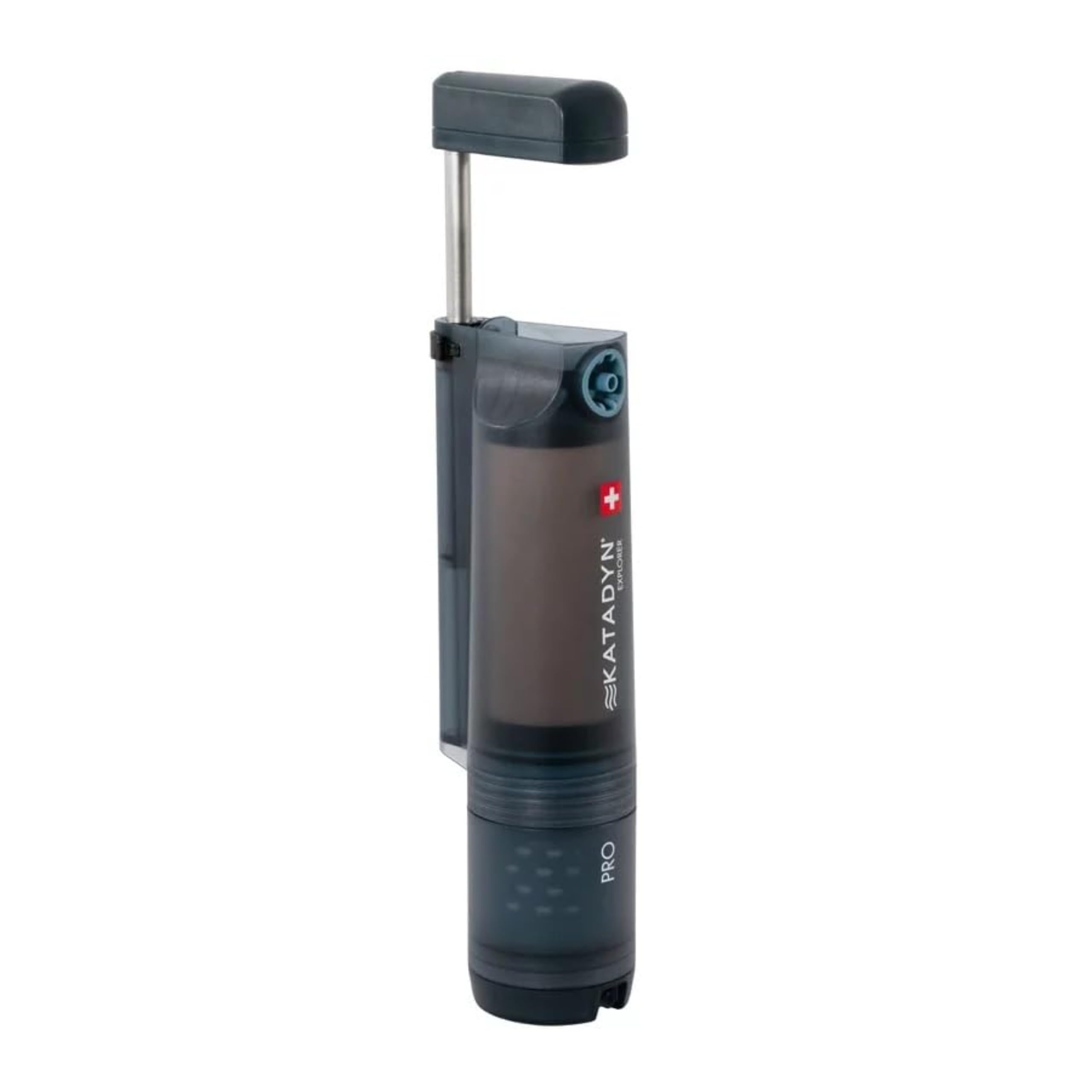 Filtre à eau Katadyn Explorer Pro Outdoor | Technologie de filtration en 3 étapes pour le camping, la randonnée, les expéditions, les voyages et la survie en milieu naturel, jusqu'à 20 000 litres