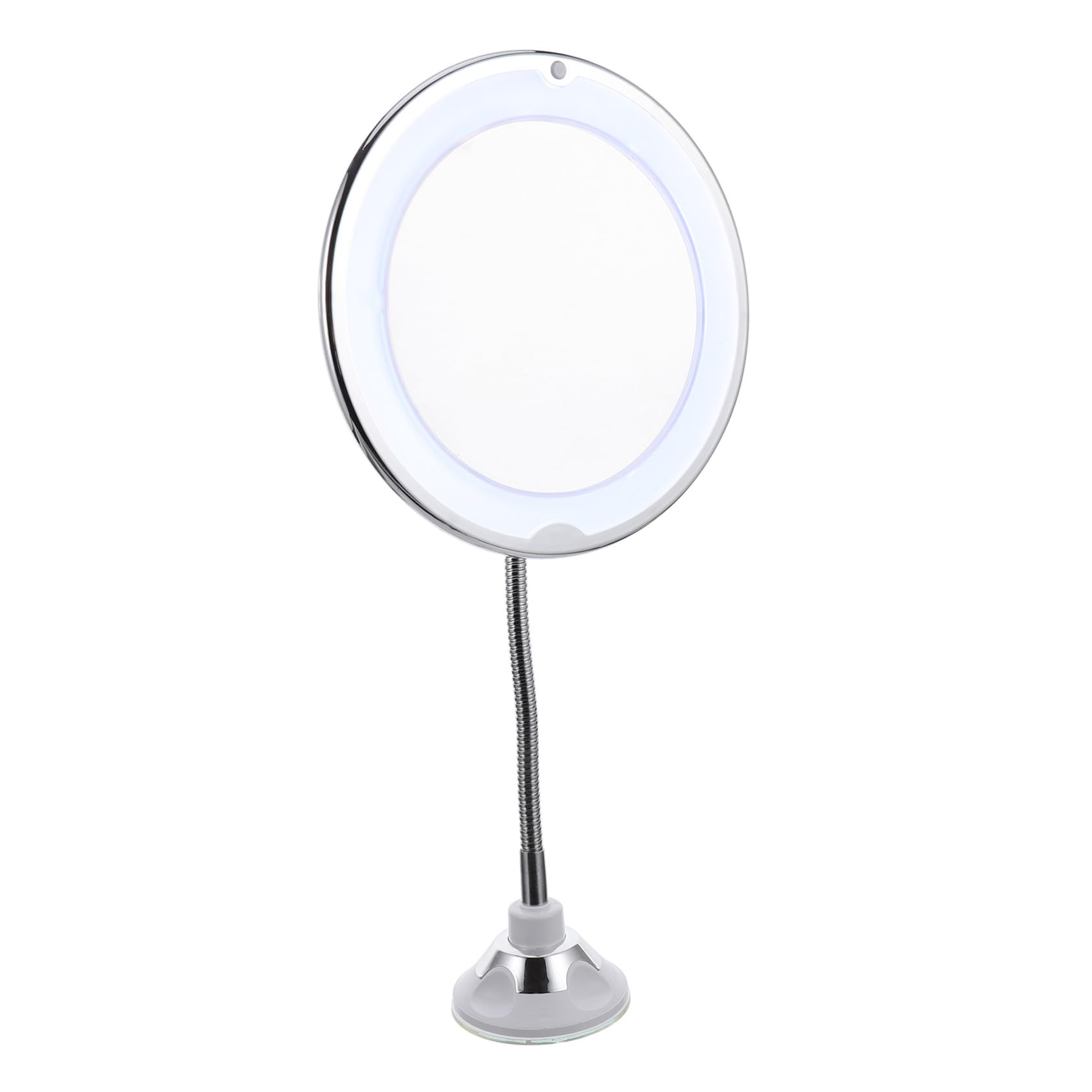 Miroir maquillage rotatif pour coiffeuse et voyage avec ventouse puissante