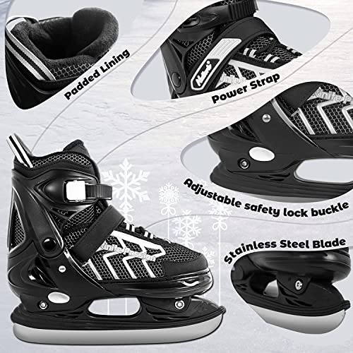Nattork Adjustable Kids Ice Skate For Boys