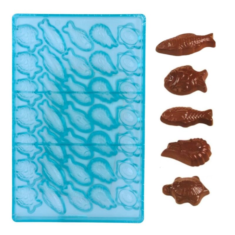 Moule à chocolat Fritures de mer