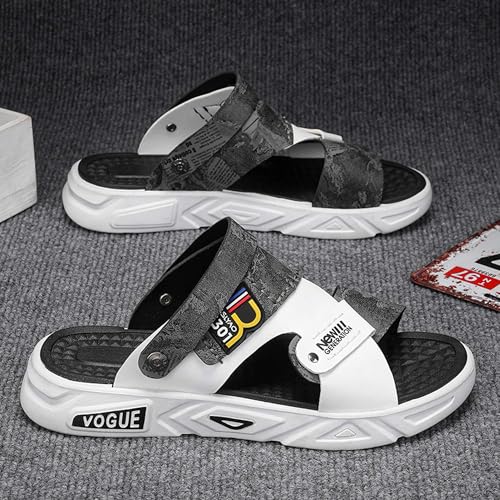 Summer men's beach sandals are waterproof, lightweight, and suitable for wearing water shoes3