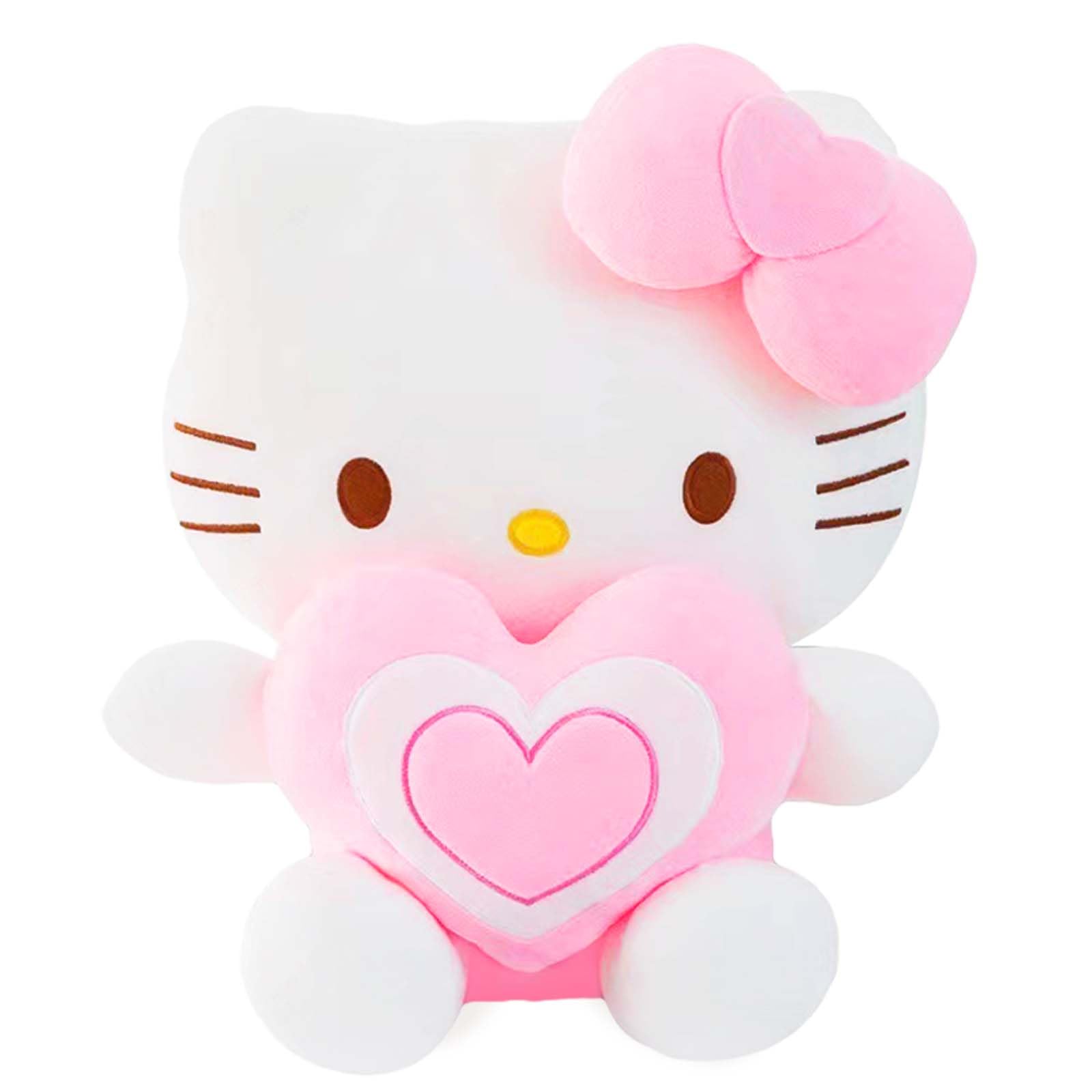 KT Kuscheltier, KT Cat Plüschpuppe, Plüschtier Spielzeug, San-Rio Plush, Plüsch Anime Spielzeug für Junge Mädchen, Kawaii Plüschtiere, Baumwollfüller Plushies für Kinder Geburtstags Party(30cm)