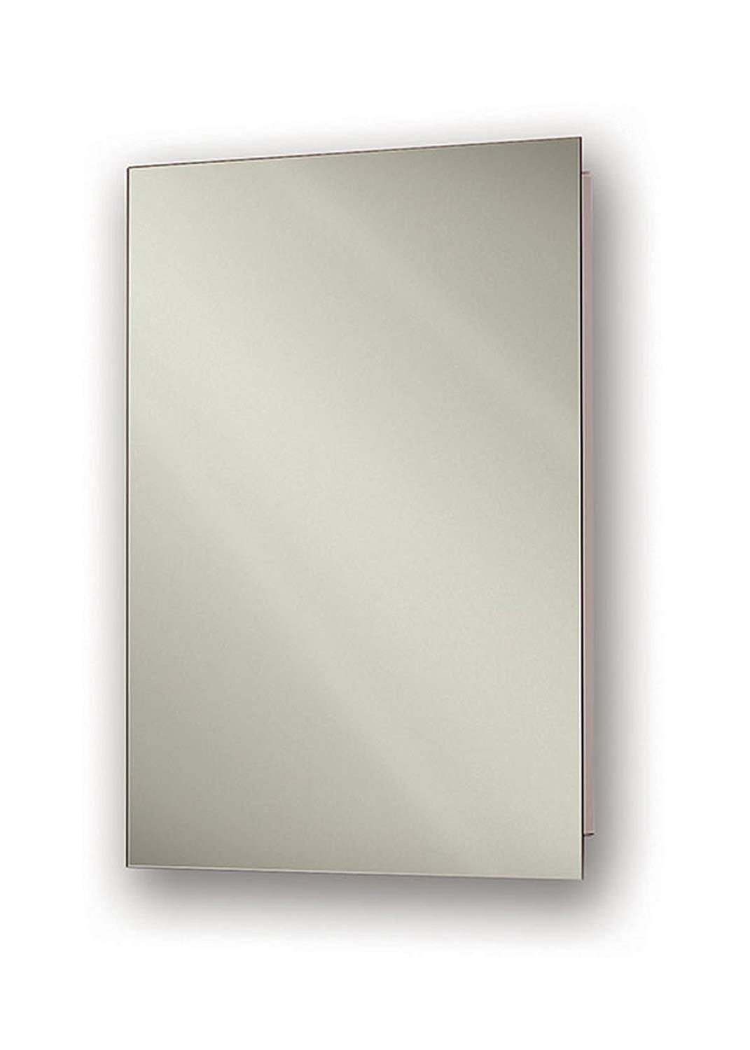 Jensen 1430 Focus Frameless Medicine Cabinet with Polished Mirror, 16-Inch by 22-Inch