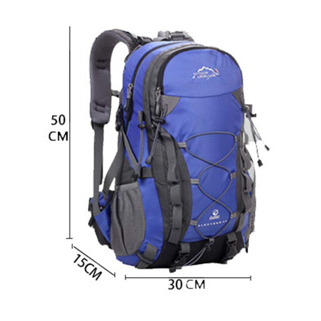 KLZUOPT Zaino da Escursionismo Borsa da Alpinismo da Pesca da 60 Litri Tempo Libero Campeggio Zaino da Arrampicata Zaino da Trekking per Sport all'Aria Aperta
