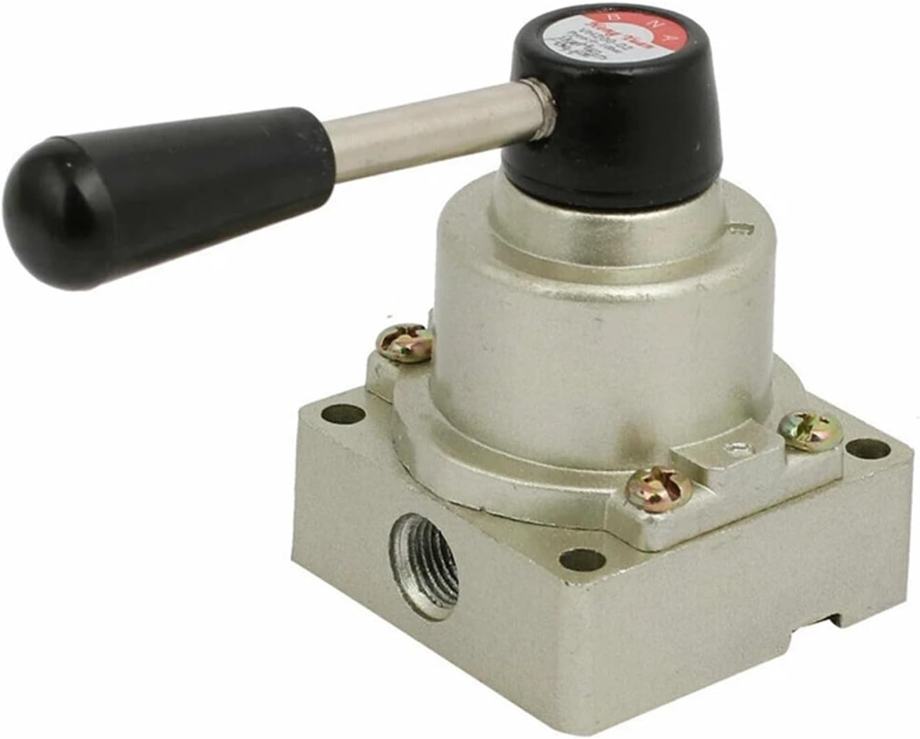 1pc Manual Pneumatic 3 Positions 3 Way 3 Ports Type 1/4" VH200-02 Hand Operated Lever Air Valve Max. 8.0Kgf/cm2 Pressure Industrial Motors