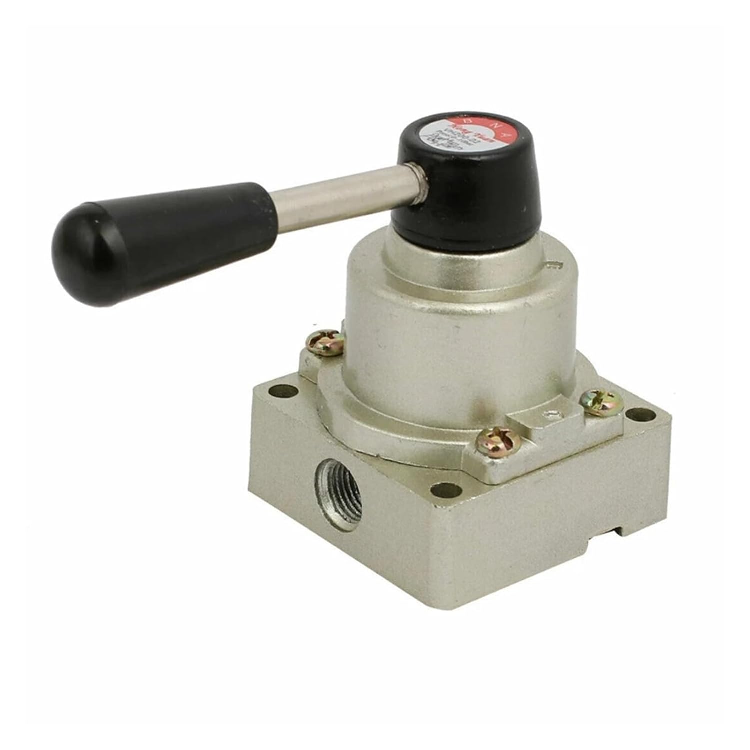 1pc Manual Pneumatic 3 Positions 3 Way 3 Ports Type 1/4" VH200-02 Hand Operated Lever Air Valve Max. 8.0Kgf/cm2 Pressure