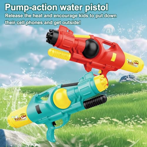 Image of Storio Holi Holi Pichkari Water Gun Toy for Kids with Upto 30Ft Range |High Pressure Mechanism Ideal Outdoor Toy for Pool & Beach Fun