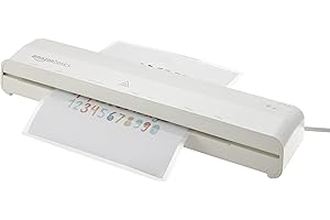 Amazon Basics 12-Inch Thermal Laminator Machine for Home Use