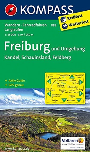 Télécharger Freiburg und Umgebung - Kandel - Schauinsland - Feldberg 1 : 25 000 PDF Ebook En Ligne