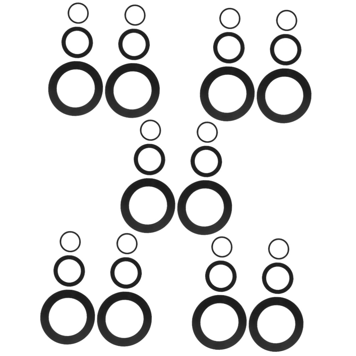 Kisangel 30 Piezas De Repuesto De Sello Válvulas De Émbolo De Piscina Accesorios Válvulas De Émbolo De Piscina Piezas De Repuesto Piezas De Válvulas De Émbolo Accesorios De Válvulas