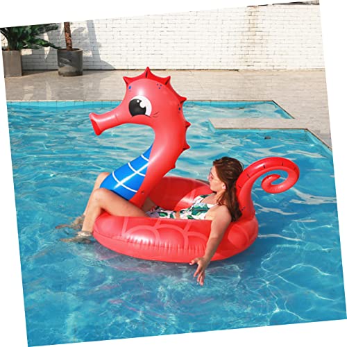 Bouée gonflable facile à gonfler et dégonfler en PVC hippocampe adulte - 2