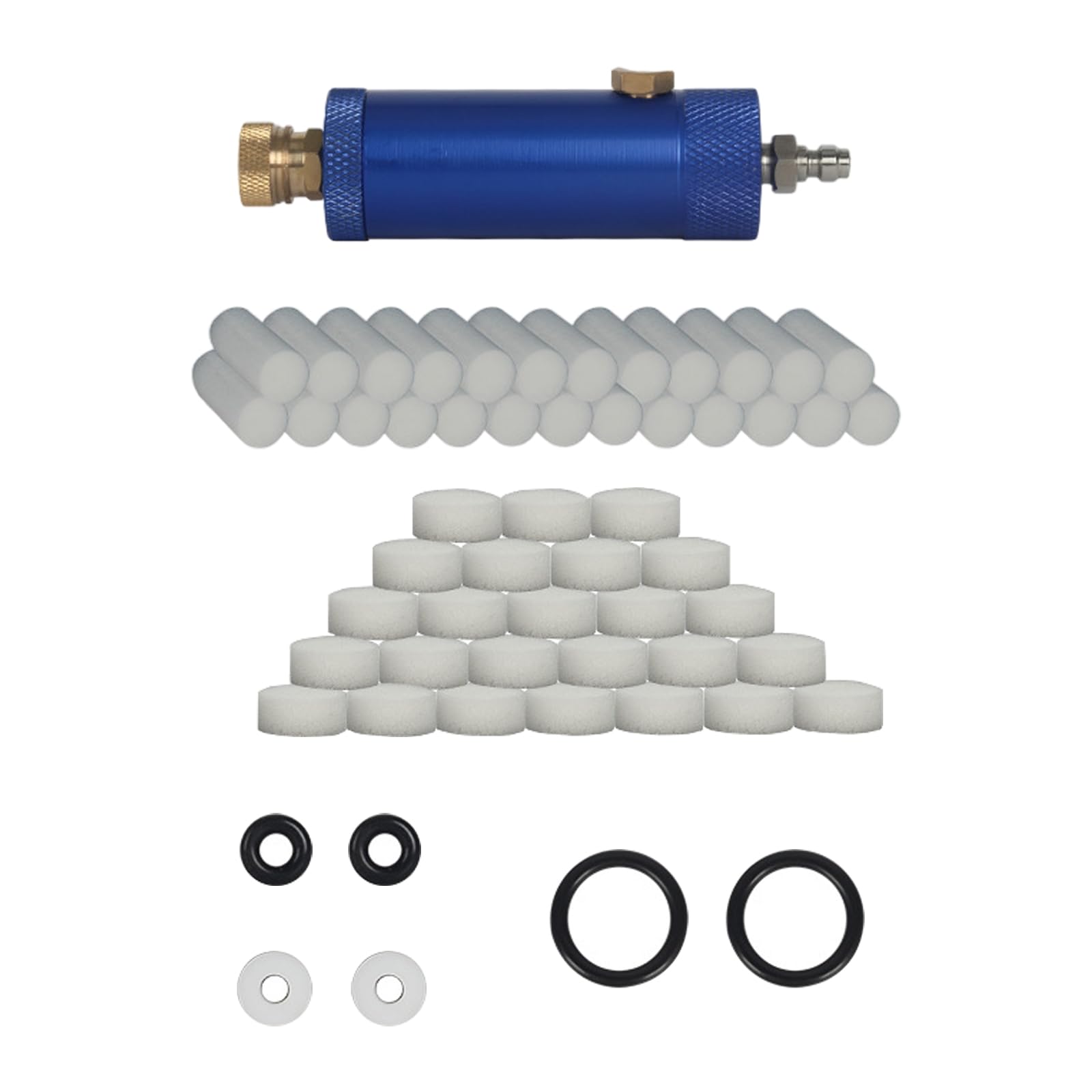 Hdoytxxm Multicolor Air Compressor Oil Water Filter 30Mpa High Pressure Filter Diving Separator For High Pressure Compressor Pumps Water And Oil Separator