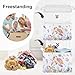 HUUMONSS Ocean Animals Baby Laundry Hamper Collapsible Clothes Kids Storage Basket Large Boys Girls Gift Toy Box Bin for Nursery Room, Sea Turtle, 36L
