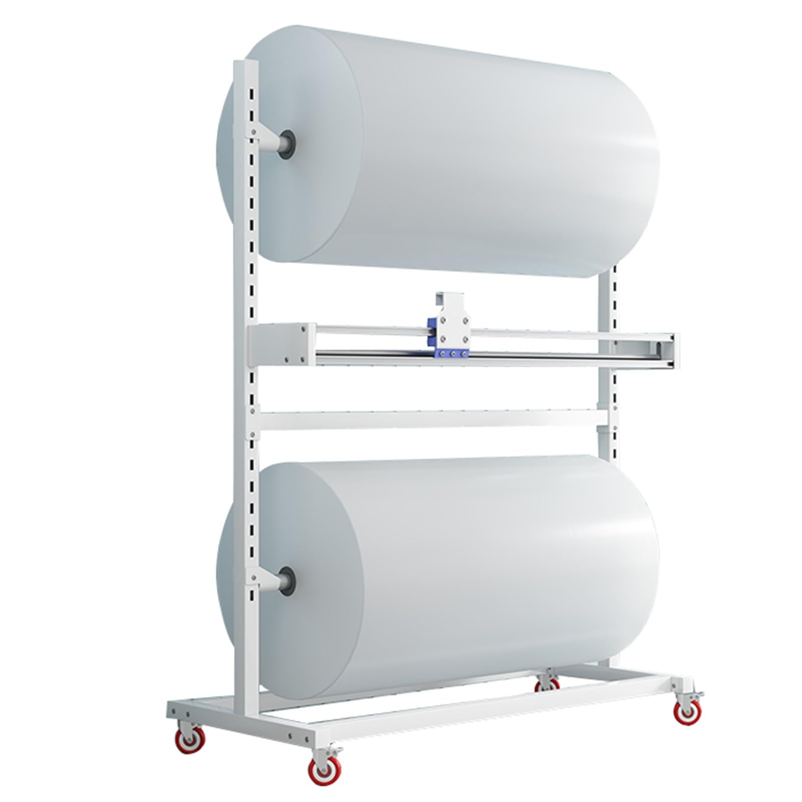Dispenser di pluriball, involucro di pellicola estensibile indipendente per imballaggio, spostamento e spedizione efficienti