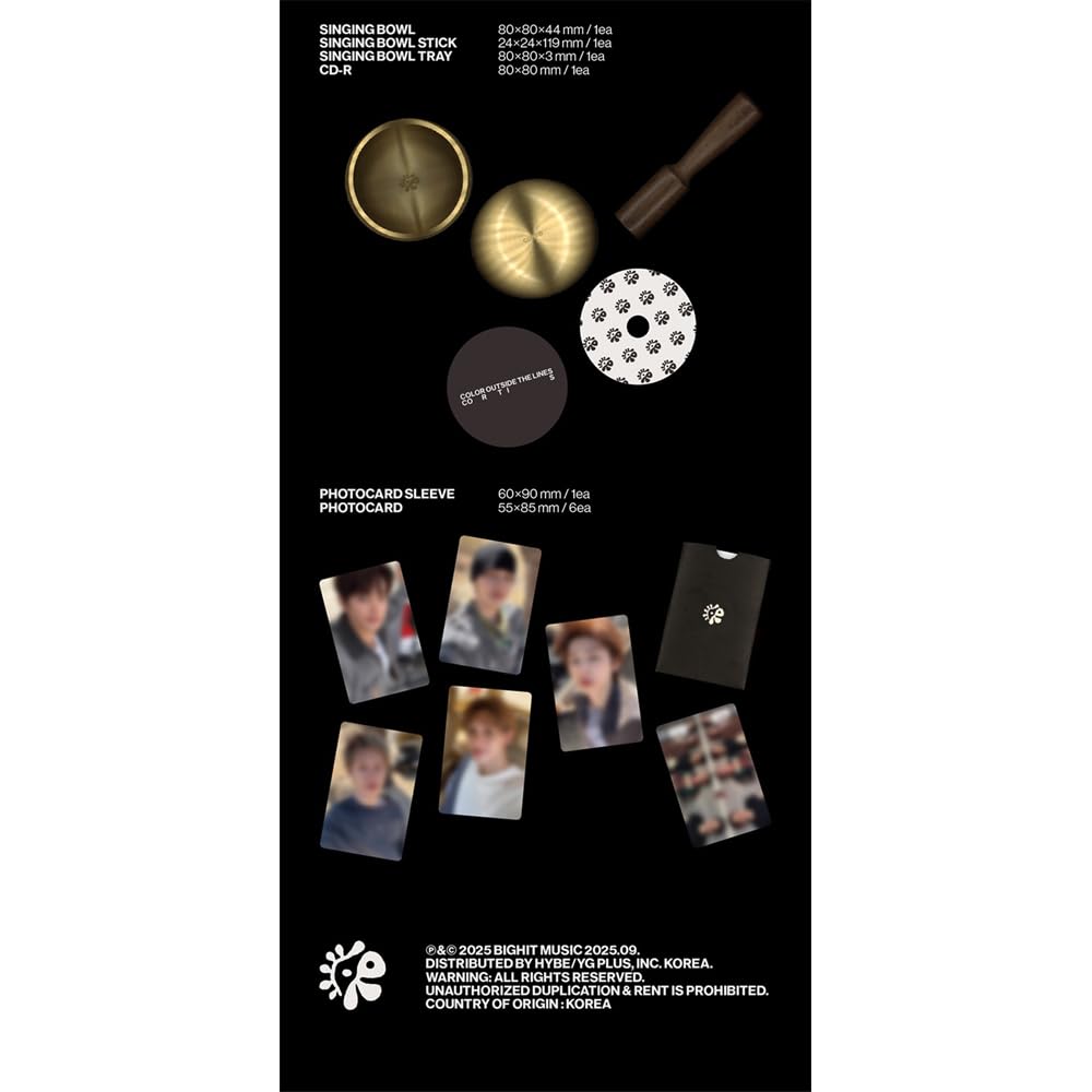 CORTIS - THE 1ST EP [COLOR OUTSIDE THE LINES] (SINGING BOWL VER