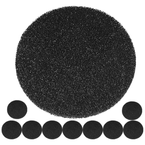 Filtro de carbón activo MAGICLULU de algodón negro para purificadores de hogar en pack de 10 piezas