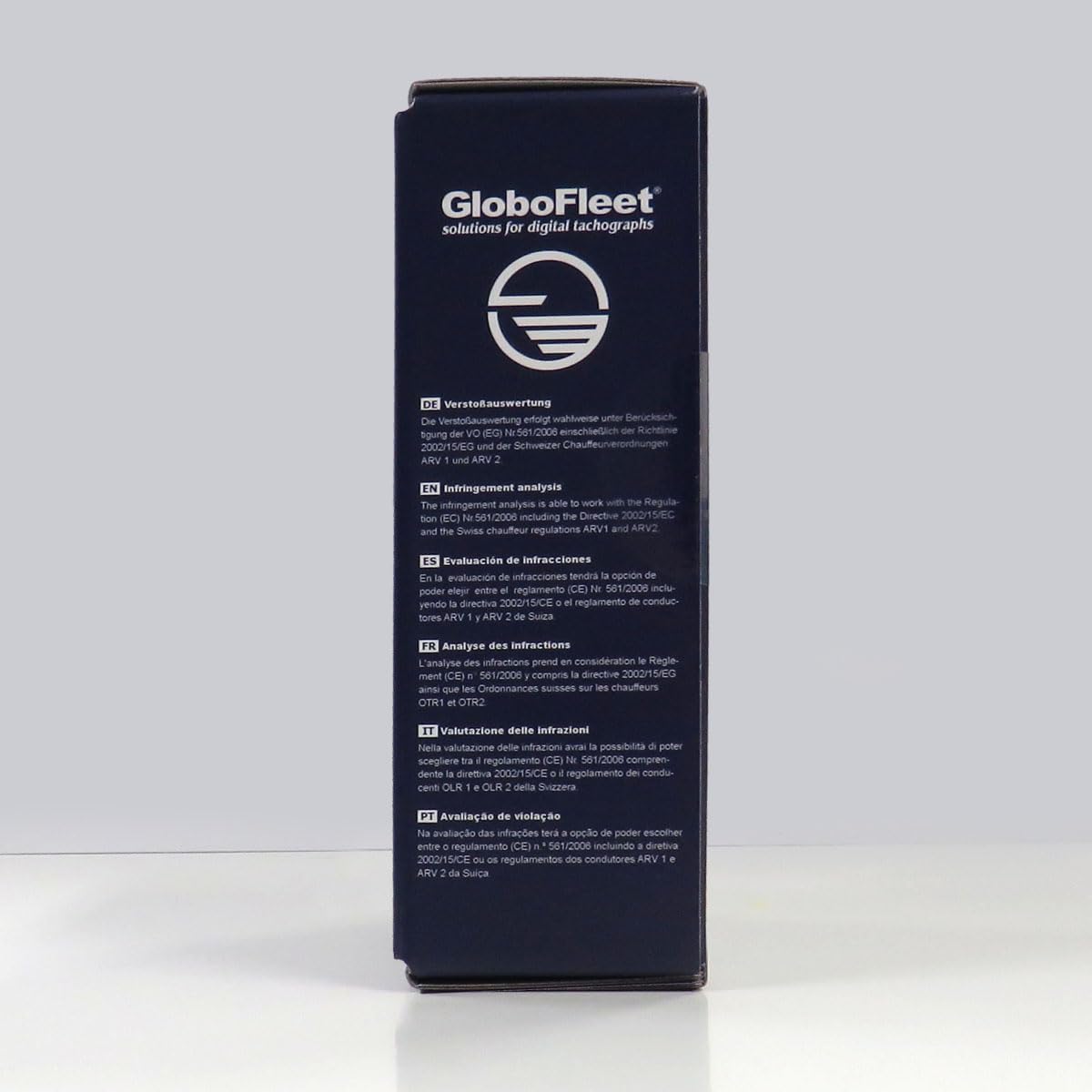 GloboFleet Starter Set Optimal DK II für kleinere und mittlere Unternehmen zum auslesen, auswerten und archivieren der Fahrerkarte, Chipkartenleser und 8GB Downloadkey II (USB Key) DTCO 4.1 ready
