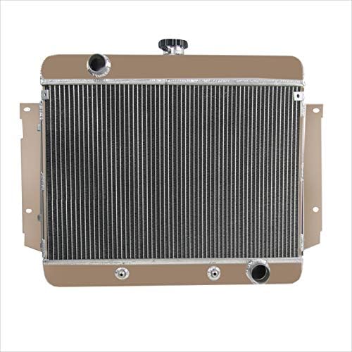 ECMRAD 3 Row Aluminum Radiator for 1969-1970 Chevy Biscayne Impala Bel Air Caprice Kingswood V8