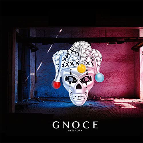 Image of GNOCE Skull Pendant Charm Silver Dangle Charms Bead fit Bracelet /Necklace Jewelry Gift for Women Men