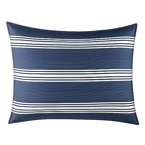 Parure de lit 3 pièces 100% Coton confortable doux très grand lit rayé - 5