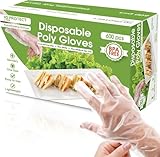 Keppi 600 Pack Disposable Food Prep Gloves –...