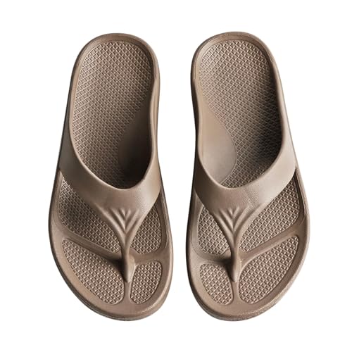 Image of Women Arch Support Flip Flops EVA Thong Sandals
