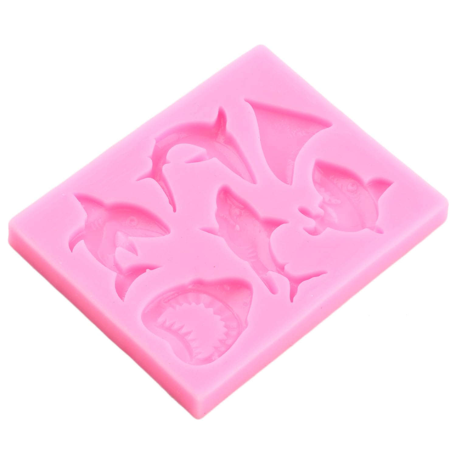 YIHUOMOLDS Ocean Shark Fondant Molds Sea Animal Silicone Mold For Sugar Cake Decorating Cupcake Topper Candy Chocolate Gum Paste Polymer Clay - Image 5