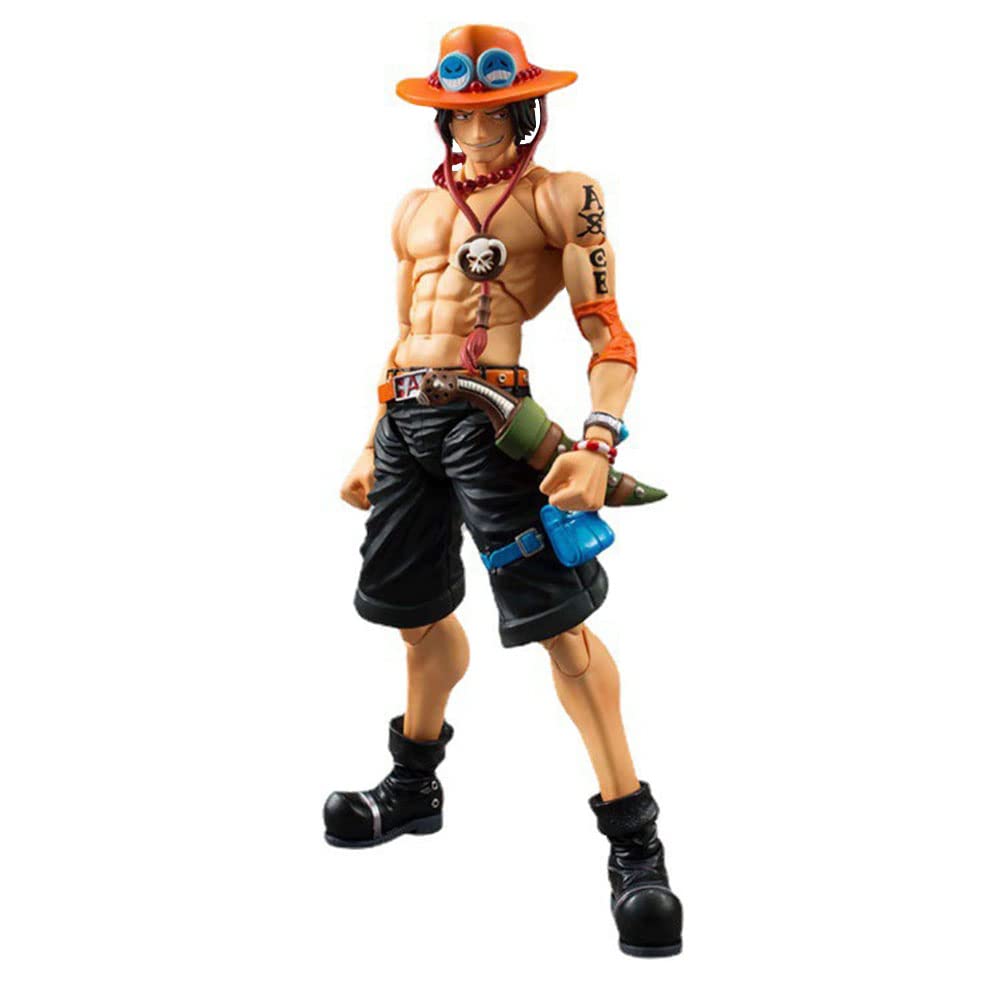 Portgas D. Ace Figure Portgas D. Ace Action Figure Statue Model Cute Action Figure Ornaments Collectible Toy 18cm