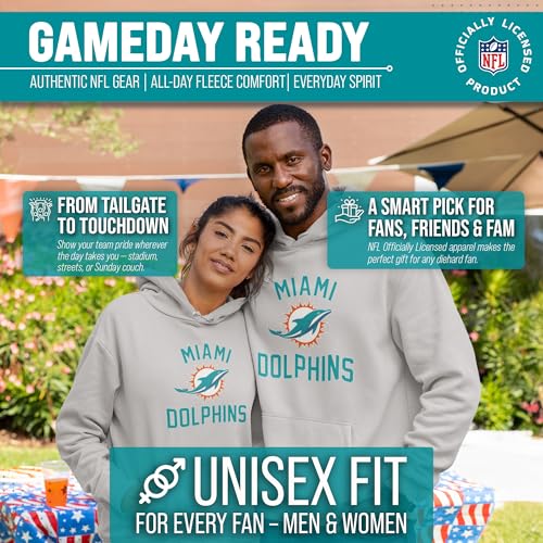 Image of Team Fan Apparel NFL Gameday Hoodie Pullover Sweatshirt for Men and Women | Officially licensed NFL Gameday fleece pullover - kangaroo pocket, ribbed cuffs, drawstring hood, unisex fit