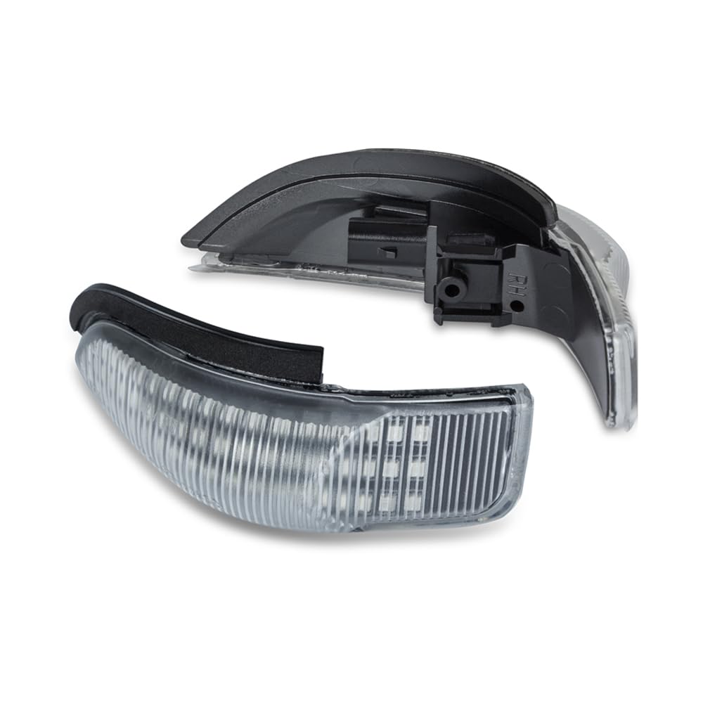 2 szt. DRL + dynamiczny kierunkowskaz w lusterku wstecznym dla CAMRY/HYBRID 2011-2014 Corolla CAMRY VENZA AVALON 2012(Dynamic,Clear lens)