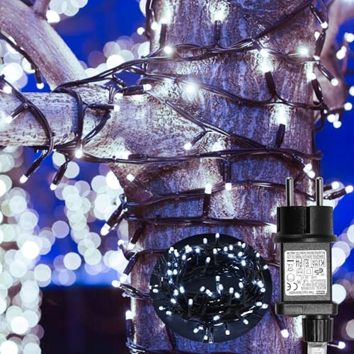 Daromigo LED lichterkette außen 30m 300LEDs lichterketten mit Stecker...