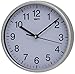 Unity UNSW196 Radcliffe Sweeping Seconds Hand Quiet Wall Clock, Silver