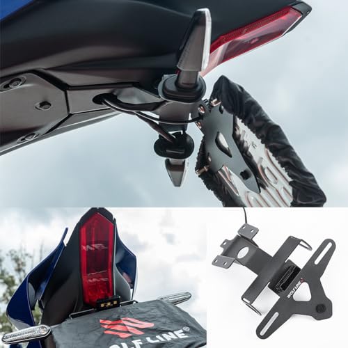Kit d'élimination des ailes de moto YZF R7 pour supprimer la bavette arrière d'origine