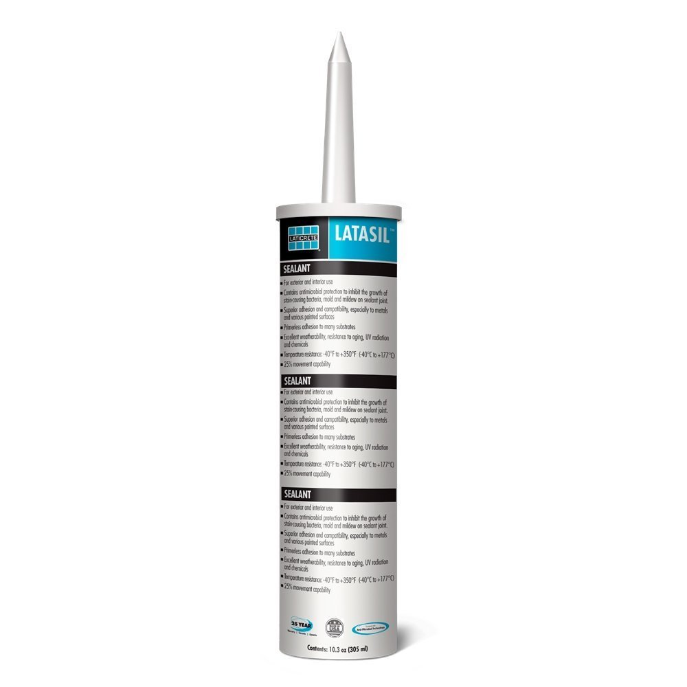 Latasil High Performance Silicone Sealant, Bright White #44