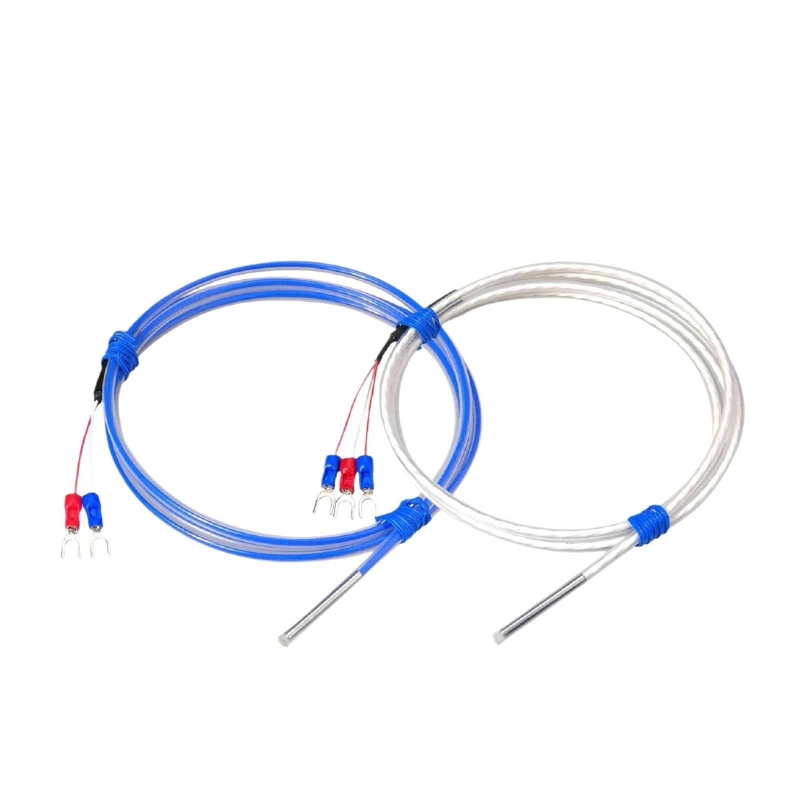 WZPT-035F Ultraniski czujnik temperatury Termopara typu K Sonda Pt100 Kwasoodporna do powlekania użytku chemicznego(Type K 2m)