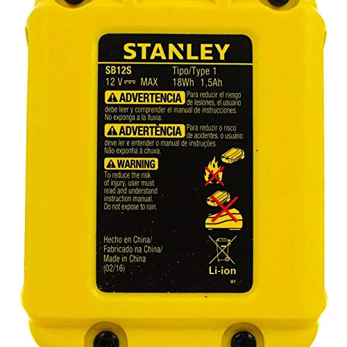STANLEY Bateria 12V 1.5Ah Lítio-Íon SB12S-BR