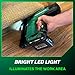 Metabo HPT 18V MultiVolt Cordless Narrow Crown Stapler Kit, 18 Gauge 1-1/2