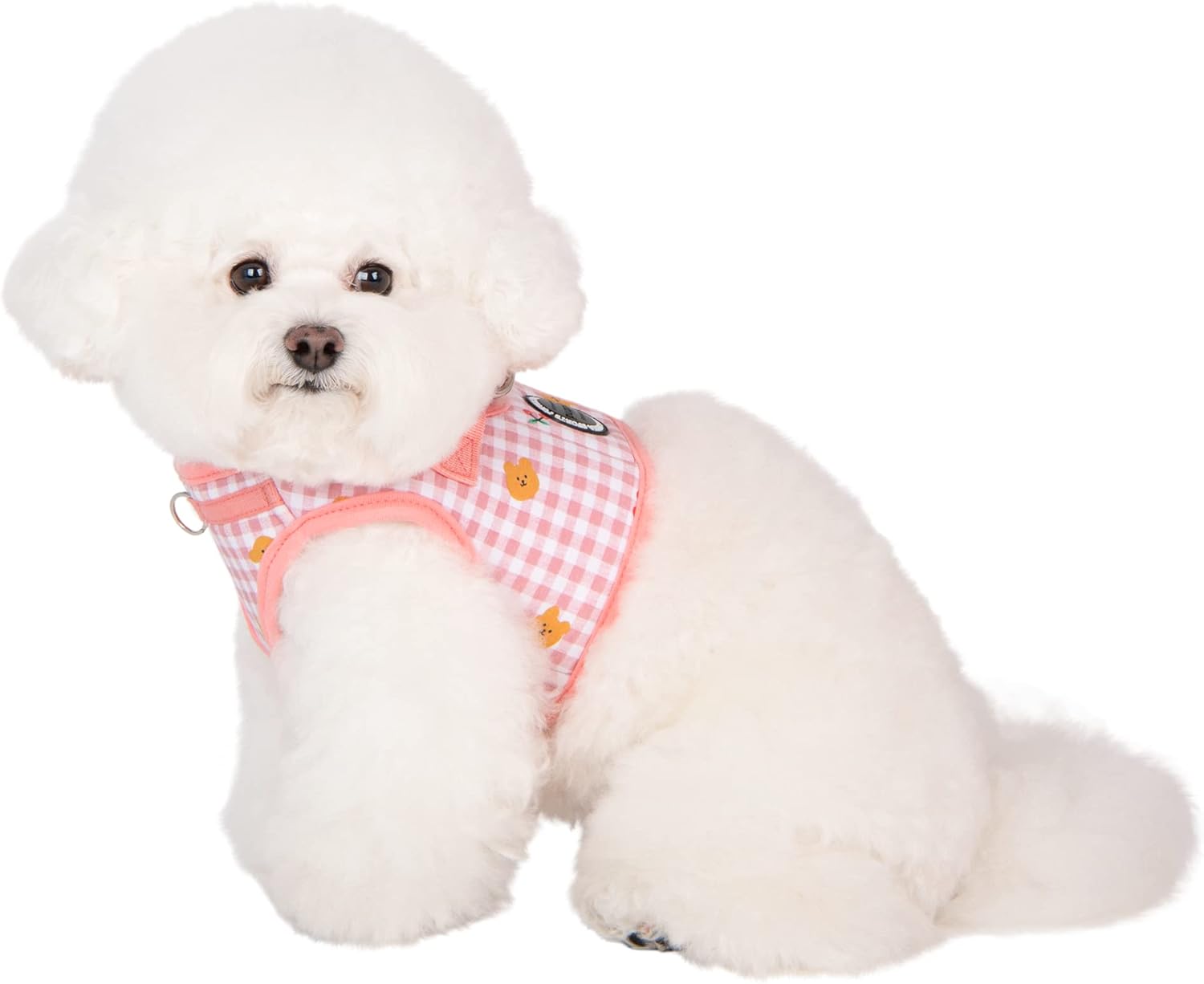 Puppia Spring and Summer Fashion Step-in Vest Dog Harness, Indian Pink_Baba, Medium