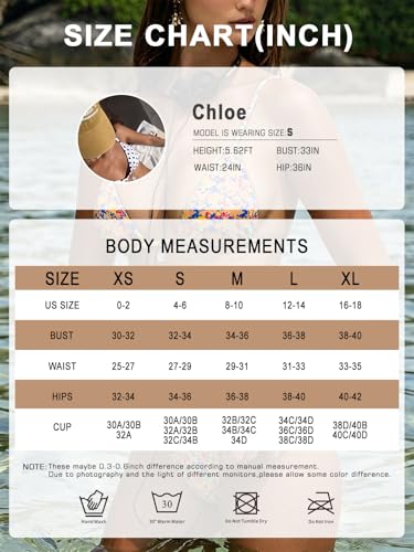 Image of OWICA Women's Sexy Triangle Bikini Sets Cheeky Thong Swimsuit Adjustable Spaghetti Straps Bathing Suit