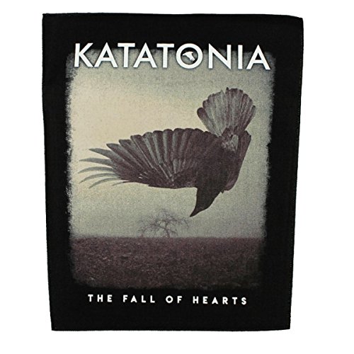 XLG Katatonia Fall of Hearts Back Patch Album Metal Band Jacket Sew on Applique Black