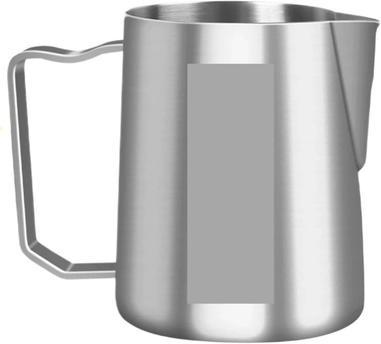 Espresso Milk Pitcher Latte Art With Sharp Spout For Barista Tools, 350/450ml/500ml/600ml Home Accessories(Silver 500ML)