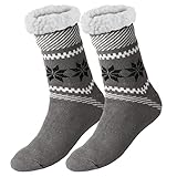 teddyfutter material Norweger Winter Hüttensocken mit Teddyfutter